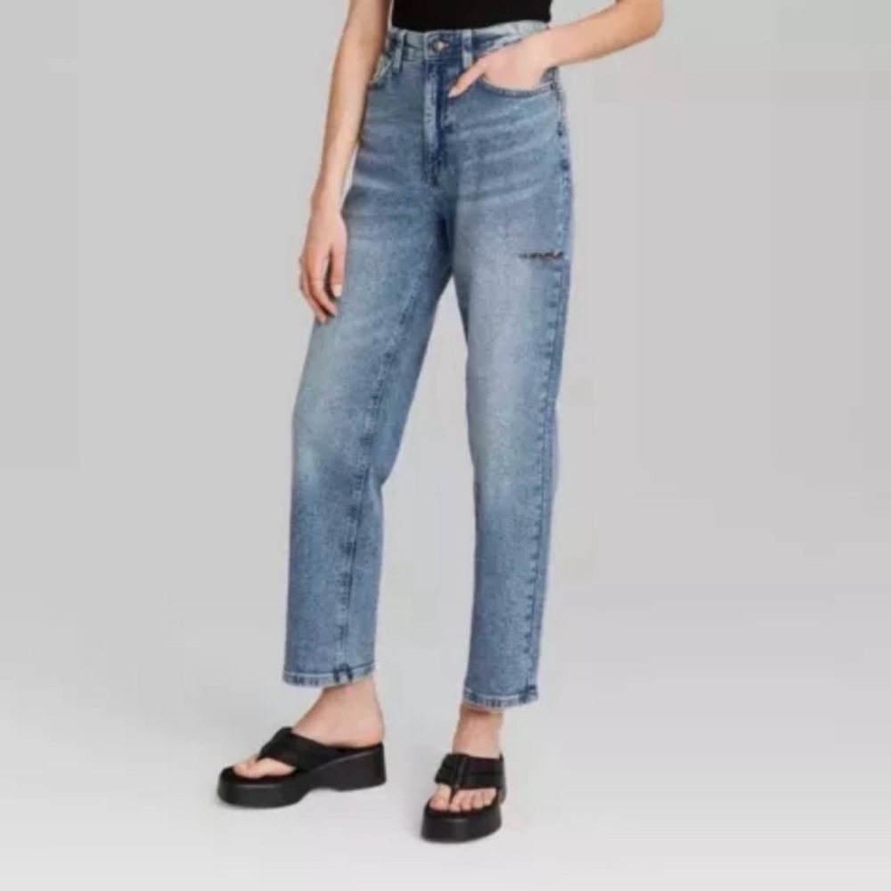 Wild Fable Blue Straight Leg Jeans Classic Style